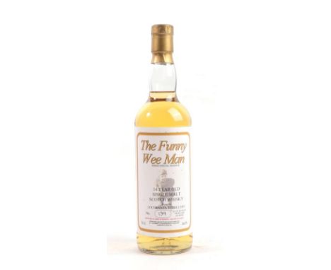 The Funny Wee Man, Arran Special Reserve 14 Year Old Single Malt Scotch Whisky, a private independent bottling from the Lochr