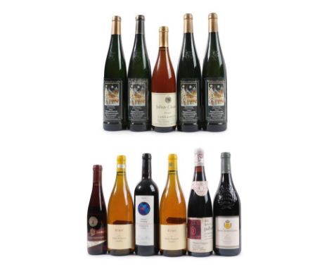 1992 Pfeddersheimer Liebfrauenmorgen, Spätlese, Rheinhessen, (four bottles), 2000 Weißer Burgunder, Franken, Fürst, (two bott