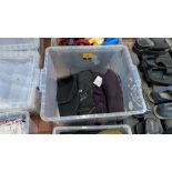 Contents of a crate of travel slippers and similar