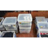 40 off assorted T-Shirts & Polo Shirts - contents of four crates