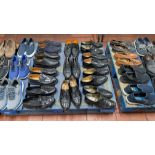 11 off assorted pairs of slip-on and lace-up mostly formal shoes