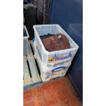 15 off assorted pieces of knitwear - contents of two crates.