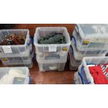 Contents of two crates of socks