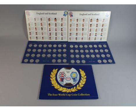A Set of Three Compete Esso World Cup Collections, Italy 1990