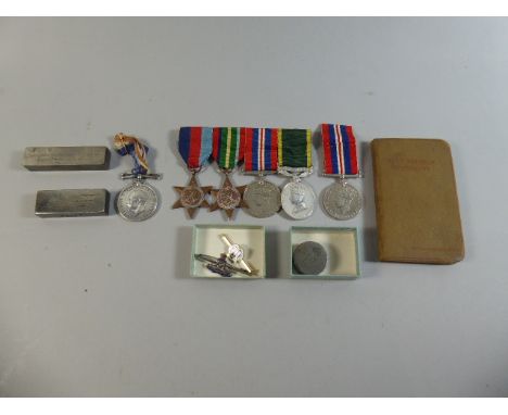 A Collection of Second World War Medals to Include Territorial for Efficient Service also First World War Medal Awarded to 60