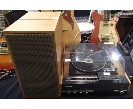 Garrard 6 300 turntable with two Thorn speakers Z4597. Not available for in-house P&amp;P, contact Paul O'Hea at Mailboxes on