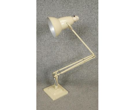 A vintage Herbert Terry anglepoise desk lamp. H.90cm 