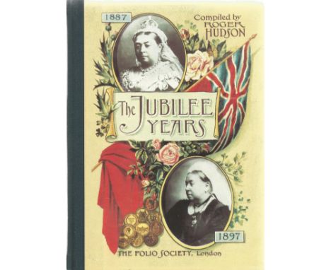 Folio society hardback book The Jubilee Years by Roger Hudson 1996 in good condition with slipcase. Sold on behalf of the Mic