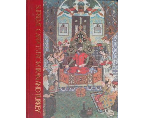M K Zephyr Amir hardback book Supreme Carpets from Iran and Turkey by M K Zephyr Amir 1979 published by Tien Wah press Ltd in