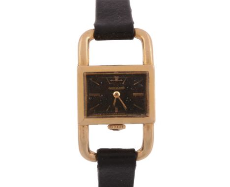 Jaeger LeCoultre, ref. 1670, a lady's 18 carat gold wristwatch, no. 1126796, circa 1950, manual wind movement, 16 jewels, no.