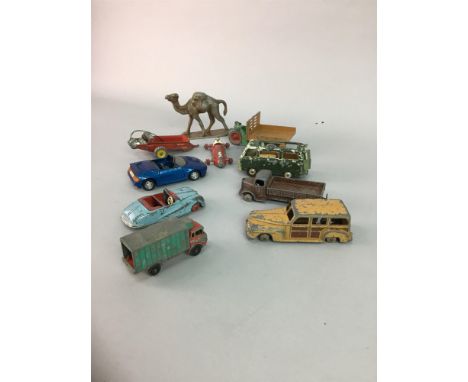 LOT OF DINKY AND CORGI DIE CAST MODEL VEHICLES