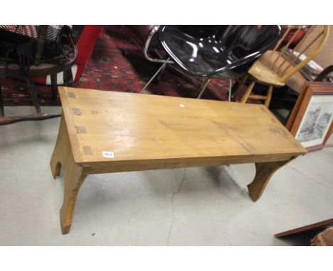 Victorian Pine Bench