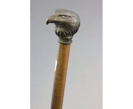 Walking Stick with Eagle Head Knop