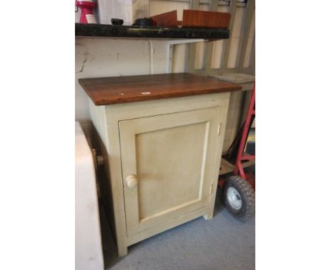 Vintage Painted Pine Food Cupboard