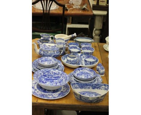 Good Collection of Copeland Spode Italian Dinner and Teaware being a mixture of 19th century to contemporary pieces including