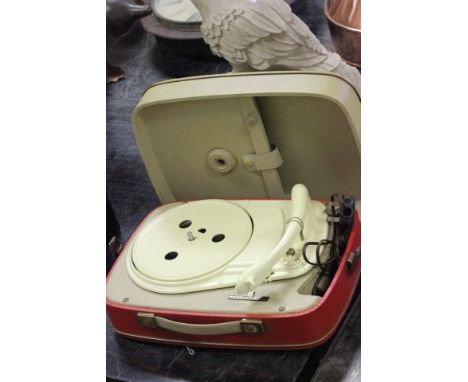 Retro P E Musical Luxus 1 Portable Record Player