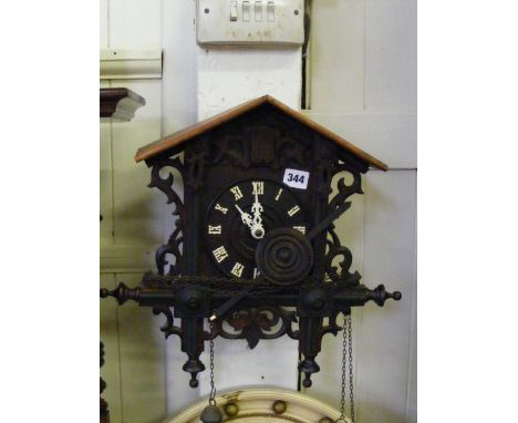 A vintage cuckoo clock.