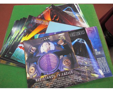 Star Trek - A Quantity of Promotional T.M.G Era Film Press Packs, to include First Contact, Nemesis, Insurrection etc, plus o