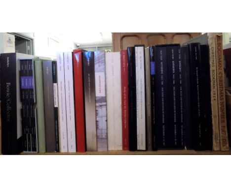 Auction Catalogues. A large collection of approximately 140 modern art auction catalogues from Sotheby's & Christie's, includ