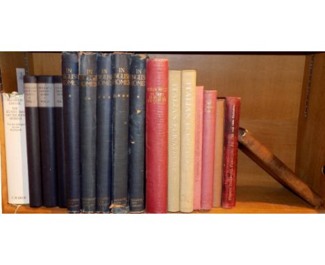 Latham (Charles). In English Homes, volumes 1-3, 1904-09,  numerous black and white illustrations, all edges gilt, uniform or