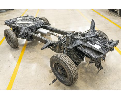 A refurbished as new Suffix A Chassis, sold as seen from a collection. A Suffix A restored chassis with axles but less engine