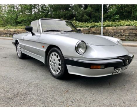 Quintessentially Italian, the beautiful Alfa Spider.....Stunning in Silver with the Grey Leather interior and striking Red ca