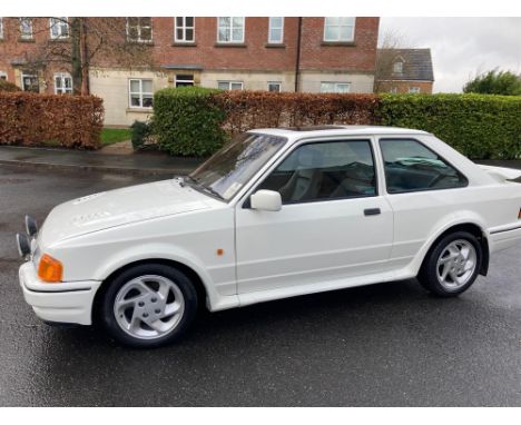 An impressive example of the, now revered, RS Turbo Series 2 in superb condition.The Series 2 Escort RS Turbo (1986-1990) was