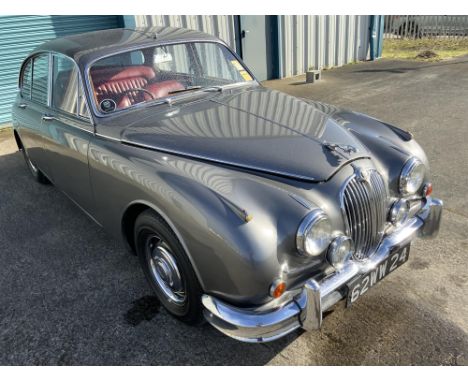 2.4-litre Mk2 in Gunmetal Grey with a nice original red leather interior. Imported to Ireland in 2004.Totally original car in