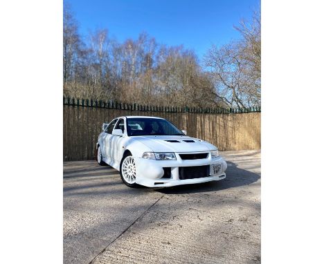 A UK-registered, sixth-generation Lancer Evolution, recently recommissioned.The Evo VI's changes mainly focused on cooling an