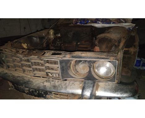 In need of total restoration externally, with an interior that seems to be ok.In recent years, this car has formed part of a 