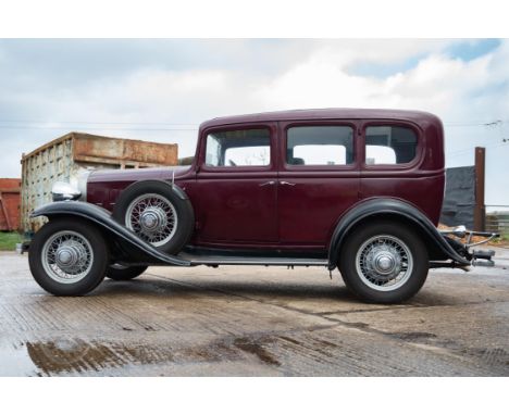 A rare, right-hand drive 'post vintage thoroughbred' American saloon, offered from long-term ownership - ideal for VSCC and V