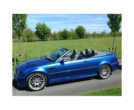 A great example of the talented E46 M3 ConvertibleFinished in Estoril Blue, matching hardtop and grey leather interiorThe 6-s