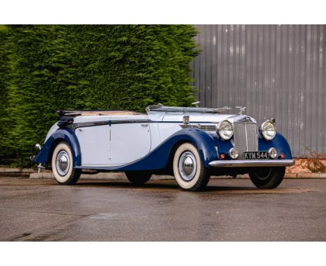 One of only two Vanden Plas Allweather Tourers built as a special-order for His Highness the Jam Sahib of Nawanagar, an impor