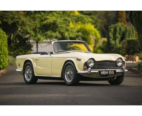 Multiple International Concours-winner and one of the finest examples available today. When Michelotti's sharp-suited new TR4