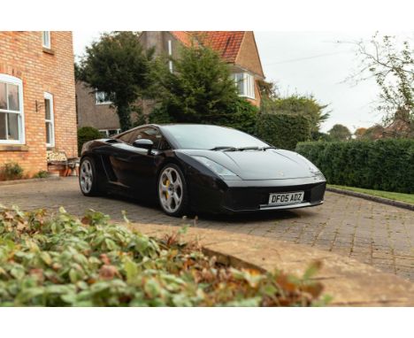 A highly desirable UK-market Gallardo Coupé with a 6-speed manual gearbox, which makes the most of its 493bhp 5 litre V10, ju