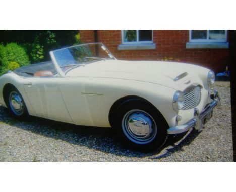 Running and driving well, this venerable Healey has always been garaged and loved as one of the family. Introduced for 1956, 