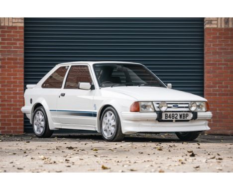  A good example of the more focused Series 1, showing just 32,962 miles. The Escort RS Turbo Series 1 was specifically develo