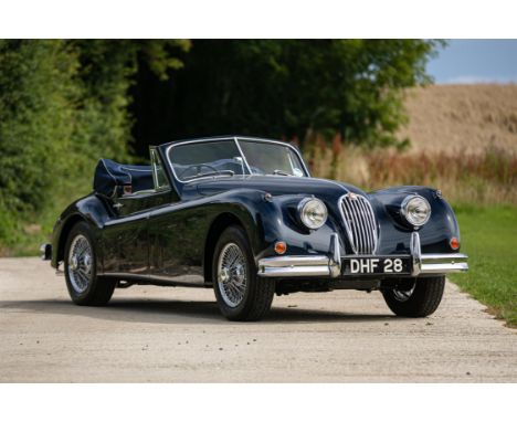 Beautifully restored in the past and on offer from diligent, long-term ownership. Jaguar Cars launched the XK140 at the Londo