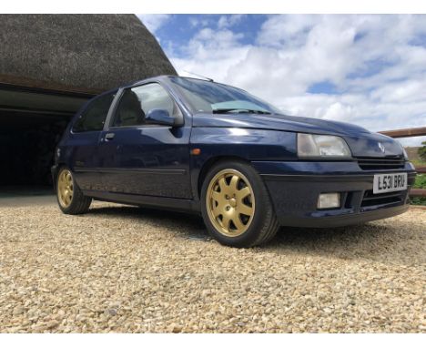 One of the very last Phase One Clio Williams with only 48,770 miles, low-ownership and an impressive service history. Present