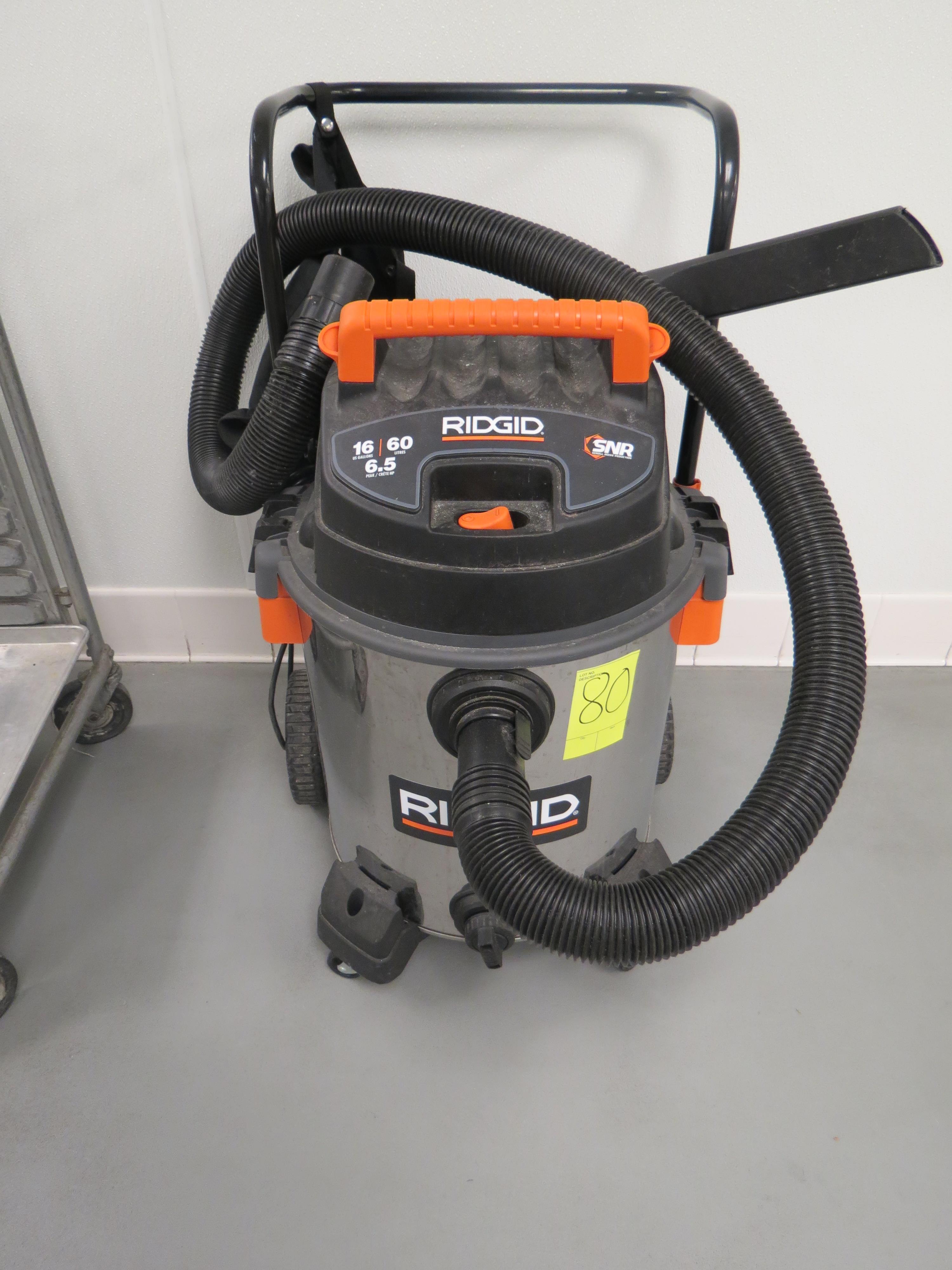 RIGID WET DRY VAC 16 GAL. 6.5 HP