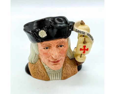 Style Two, Santa Maria ship handle. Brown, light brown, grey and cream coloration.This jug was issued to recognize the 500th 