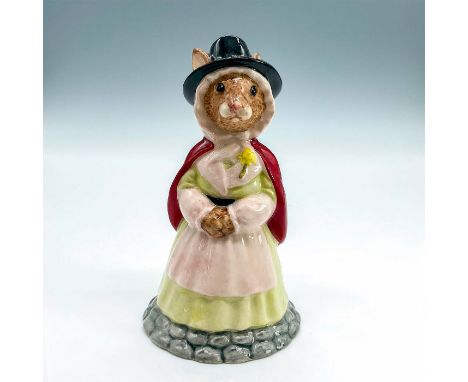 Welsh Lady Bunnykins DB172 (light pink and yellow dress). Royal Doulton backstamp. Artist: D. AndrewsIssued: 1997Dimensions: 