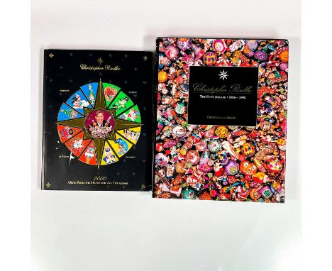 Includes 1st edition 207-page Christopher Radko: The First Decade 1986-1995' hardcover book, and 103-page Christopher Radko 2