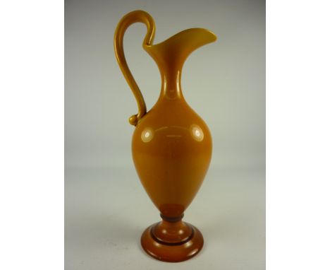 Linthorpe Pottery classical shaped jug, impressed marks and numbers to base 1139 H23cm 