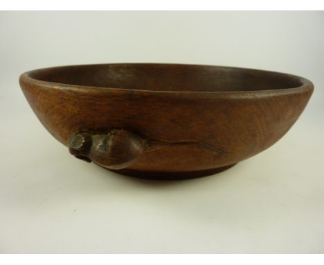 Yorkshire oak - Robert 'Mouseman' Thompson bowl D23.5cm