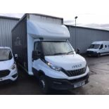 Iveco 72-180 Hi Matic 7200kg curtain side van / truck (YB69 KPT)