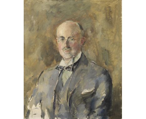 Henrik Louis Lund (Norwegian, 1879-1935)Portrait of a gentlemansigned and indistinctly dated 'Henrik Lund ---9' (lower right)