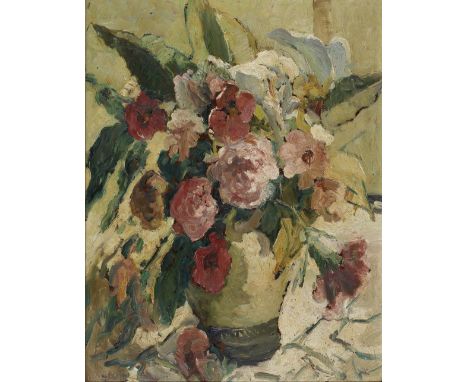 Dorothea Sharp R.B.A., R.O.I. (British, 1874-1955)A mixed bunch signed 'DOROTHEA SHARP' (lower left)oil on board50.8 x 40.6cm