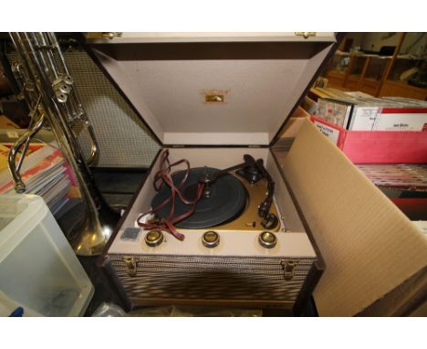 HMV record player