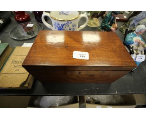 George III Partridge Wood three division tea caddy